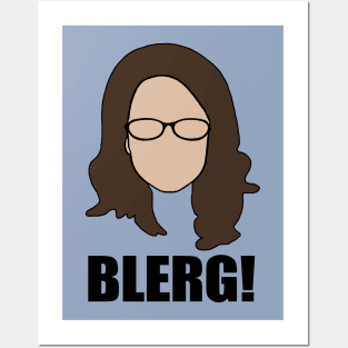 blerg Posters and Art